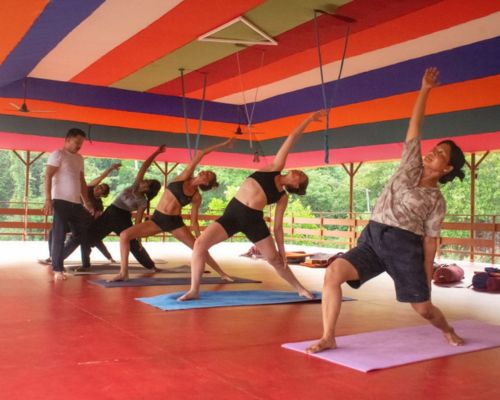 200 Hour Aerial Yoga Teacher Training in Rishikesh